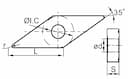 Изображение товара VNMG160404-PM YBD102, Пластина ZCC-CT 2