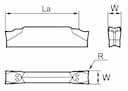 Изображение товара ZPGD0402-MG YB9320, Пластина ZCC-CT 2