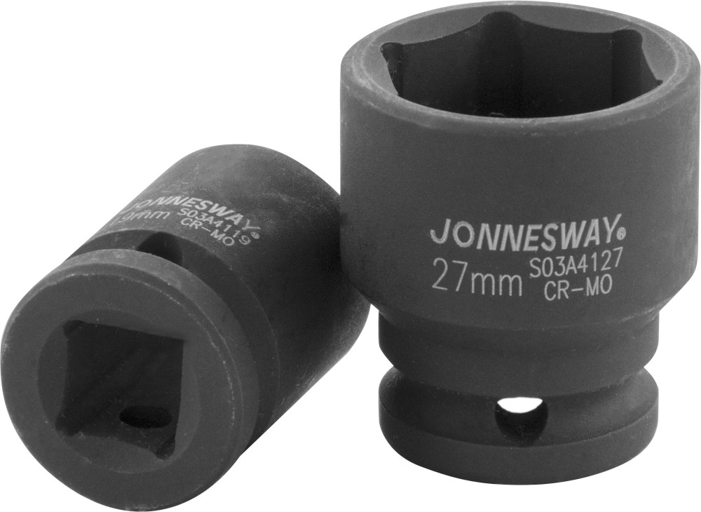 S03A4121 Головка торцевая ударная 1/2"DR, 21 мм Jonnesway