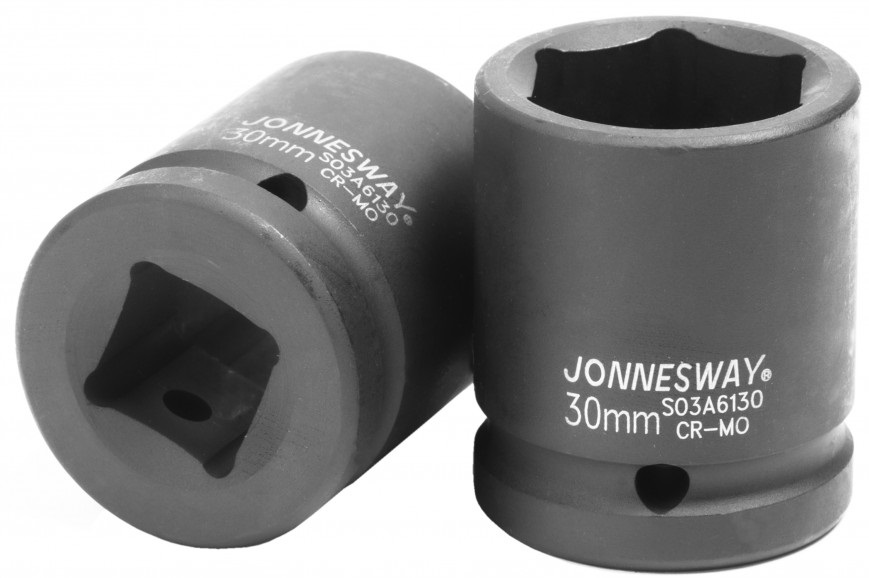 S03A6130 Головка торцевая ударная 3/4"DR, 30 мм Jonnesway