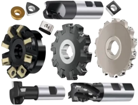 Фрезы со сменными пластинами